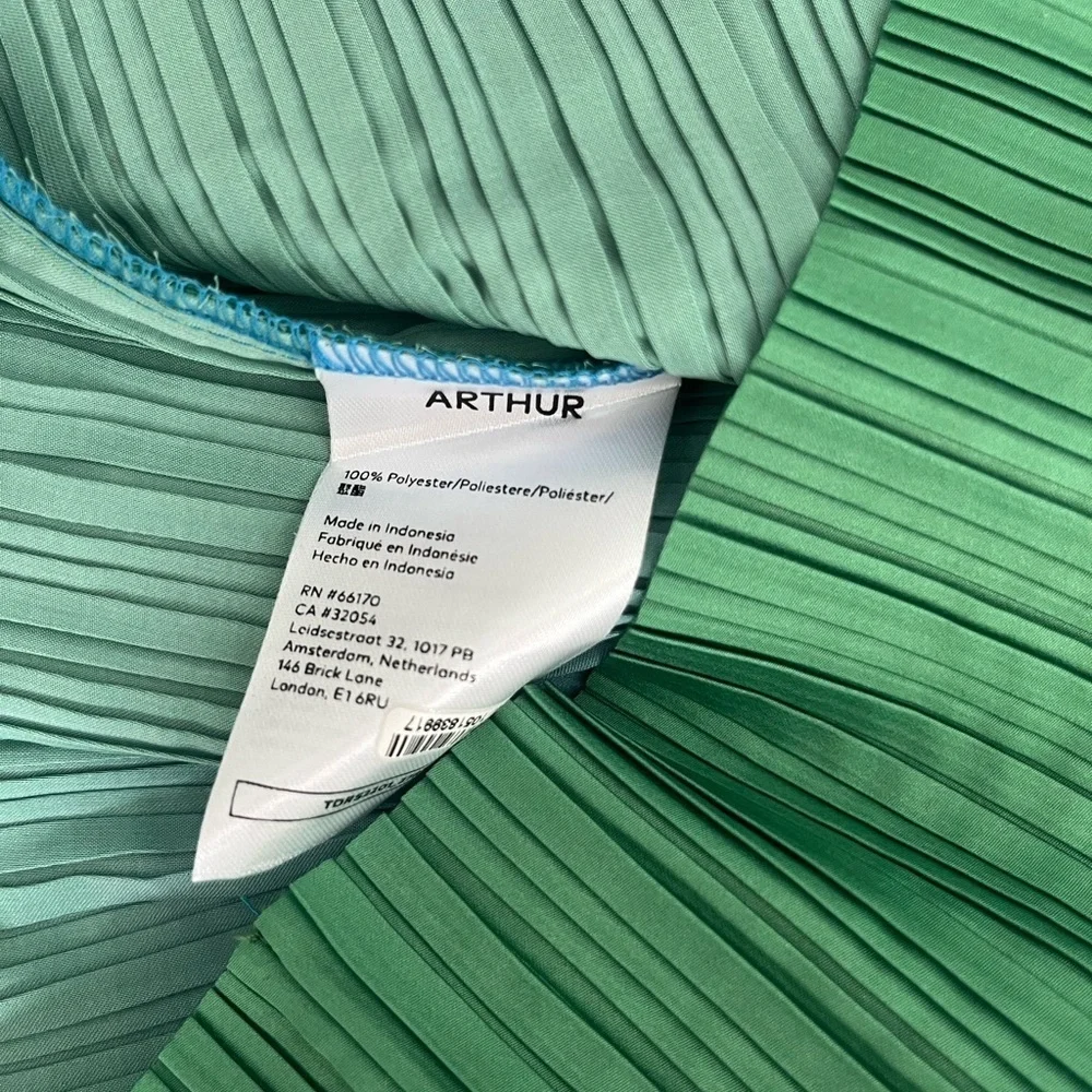 Free People x Arthur Apparel Box Pleat Midi Dress, Size 4